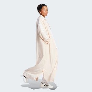 ADIDAS FUTURE ICONS 3-STRIPES LONG COVER-UP ABAYAH KIMONO